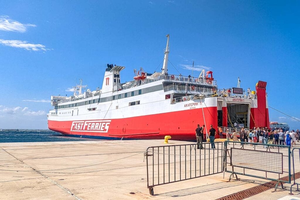 Ferry to Tinos