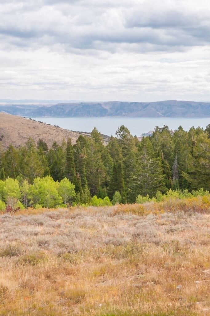 You can go ice fishing at Bear Lake in Utah in winter