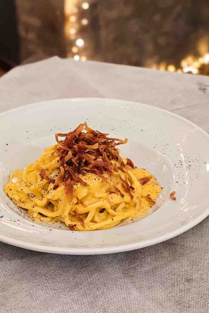 Carbonara in Moresco