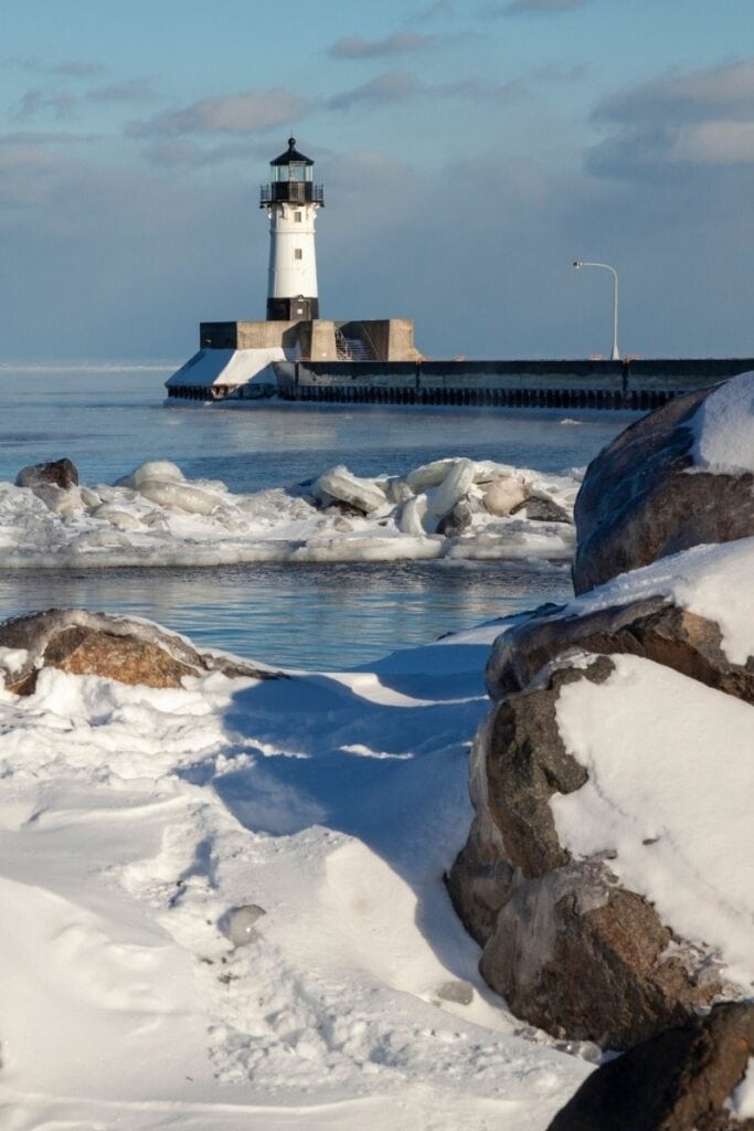 Winter in Duluth, Minnesota