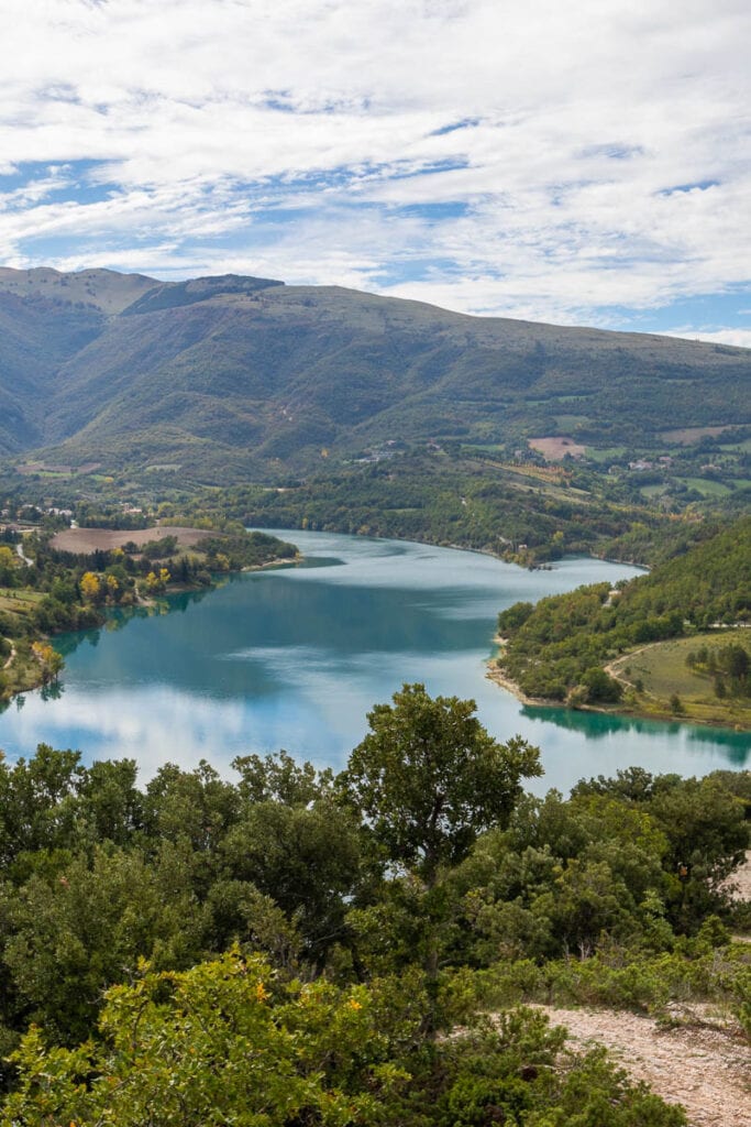 Lake Fiastra Italy