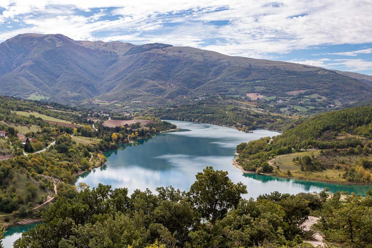 Lake Fiastra Marche