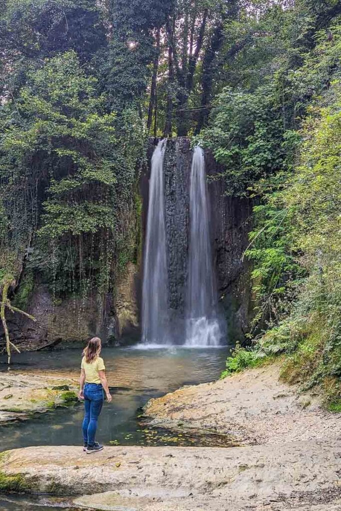 Sarnarno waterfall