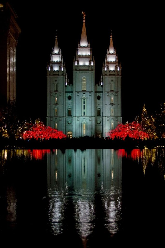 Temple Square at Christmas
