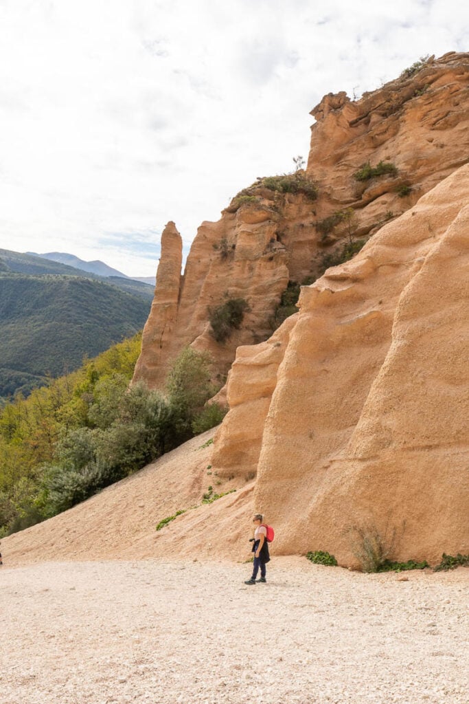 Lame Rosse hike, Italy