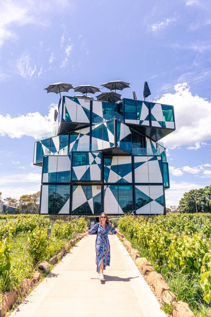 The Cube at D'Arenberg Winery in McLaren Vale
