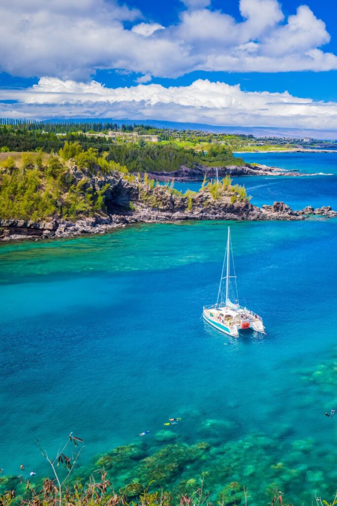 Honolua Bay in Maui, Hawaii