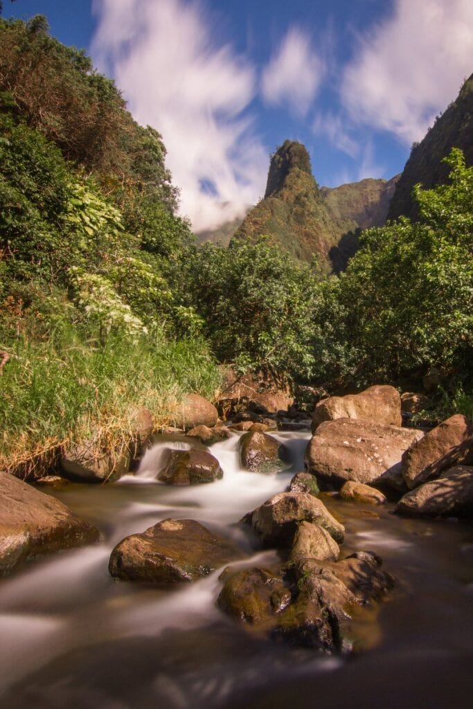 Iao Valley State Park in Maui