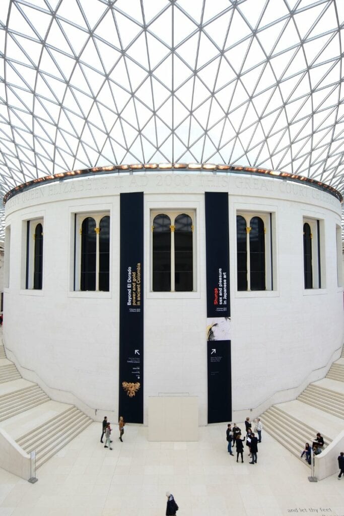 The British Museum is one of the best museums in Europe