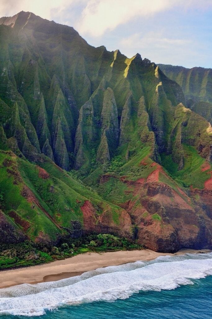 Na Pali Coast in Kauai