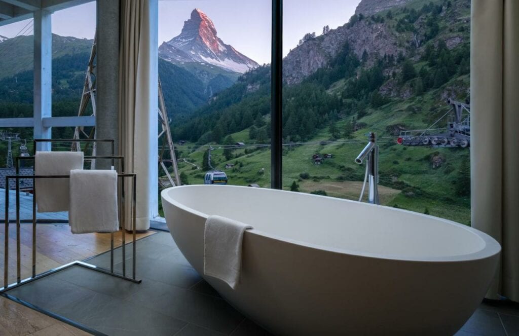 Bath at Matterhorn Focus Design Hotel