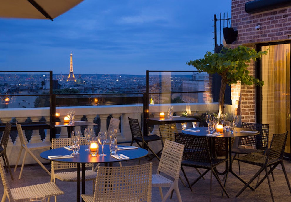 Edmond Restaurant at the Terass Hotel in Paris