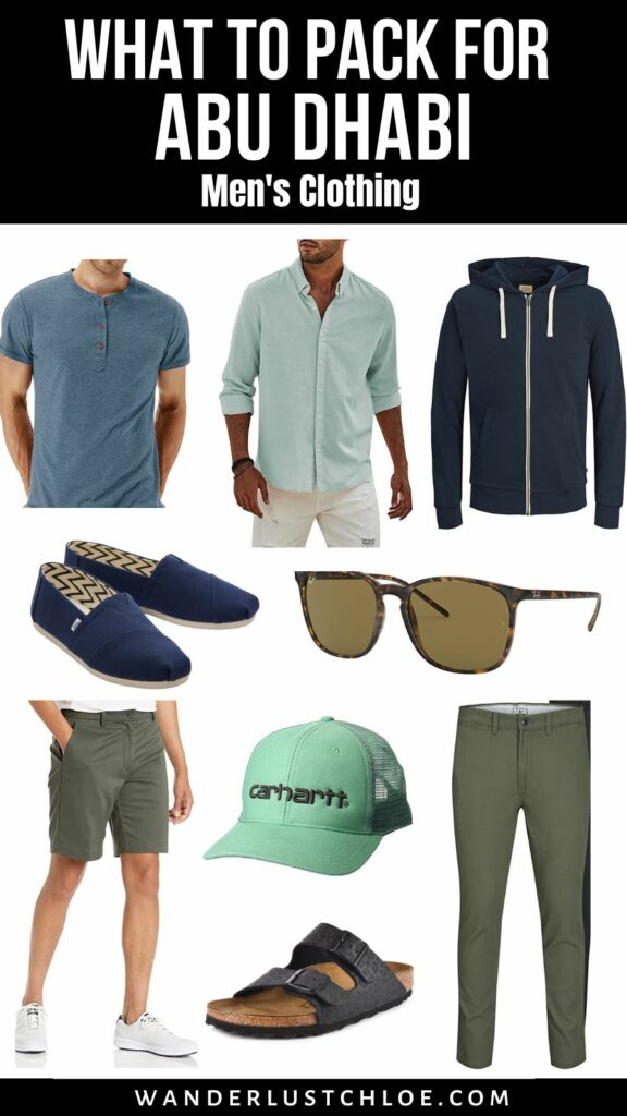 what to wear in abu dhabi man