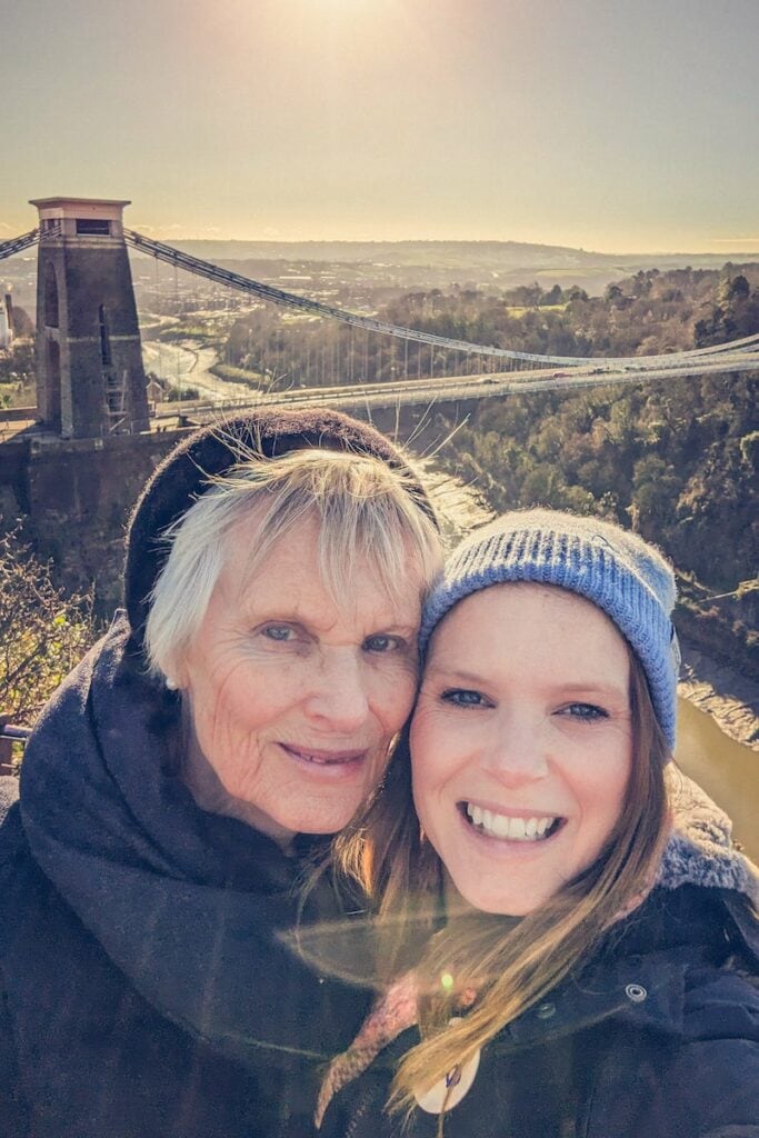 Bristol with my mum