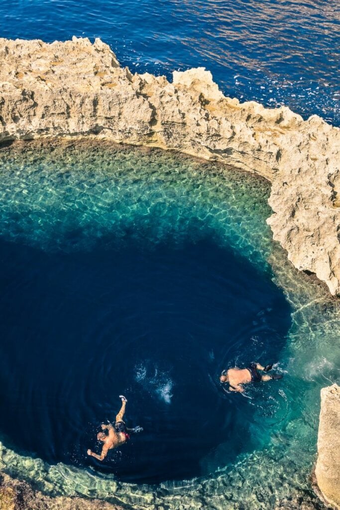 Blue Hole Malta