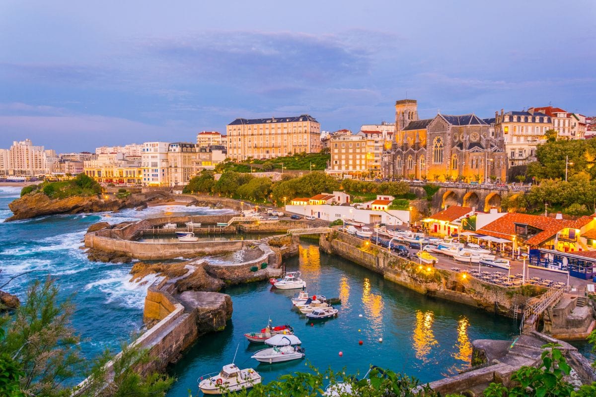 beach towns in France