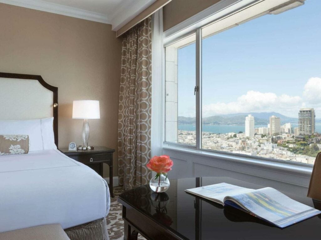 Fairmont San Francisco view