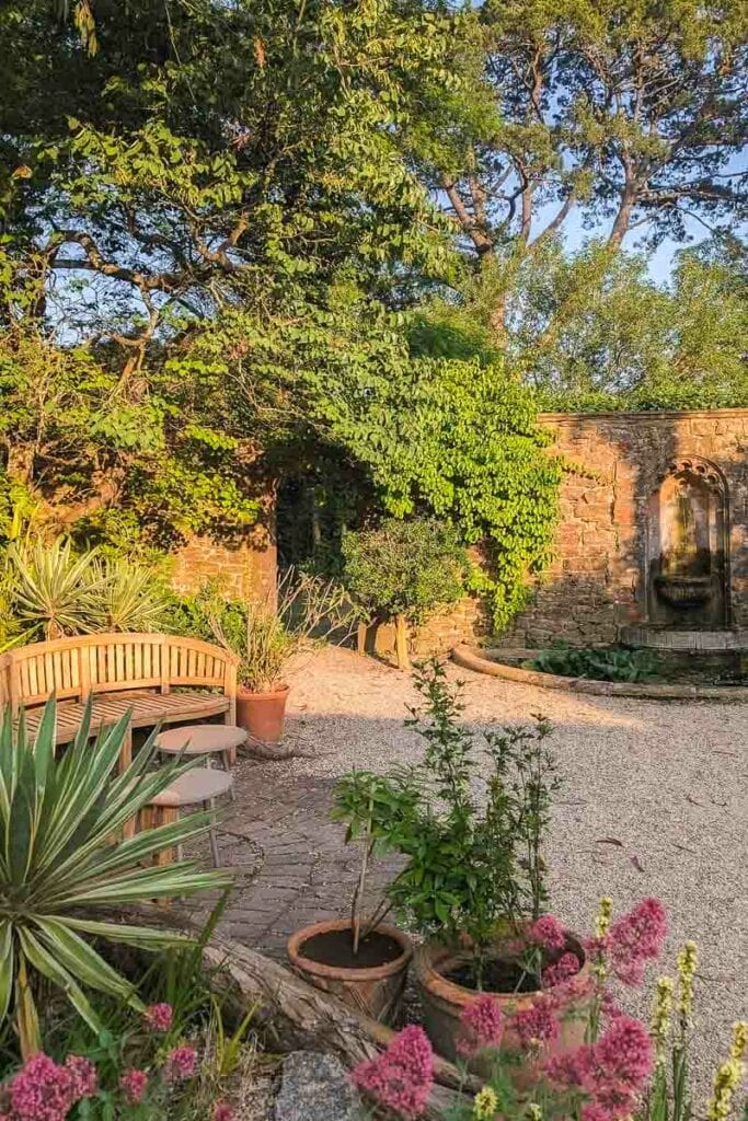 One of the garden 'rooms' at Athelhampton