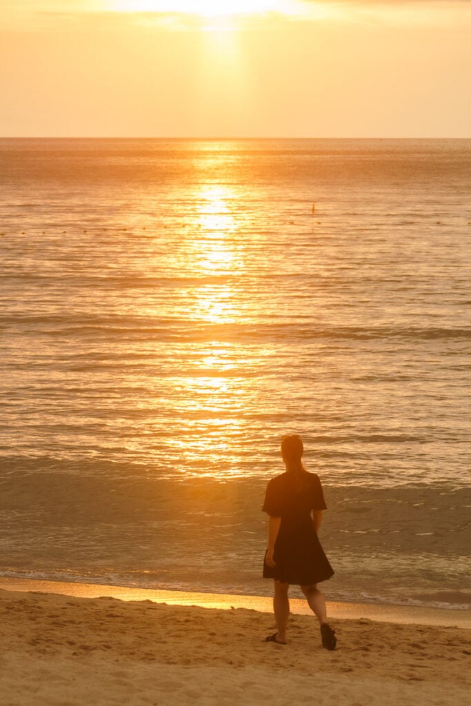 Sunset at Dusit Thani Laguna Resort