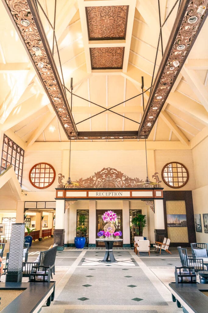 Main lobby at Dusit Thani Laguna Resort, Phuket