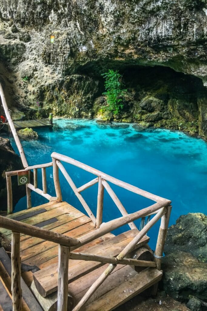 Hoyo Azul near Punta Cana