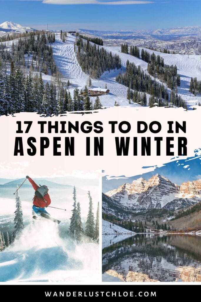 17 things to do in Aspen in winter
