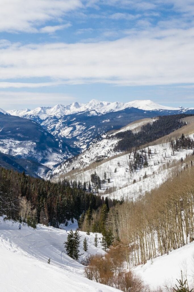 Aspen mountain views