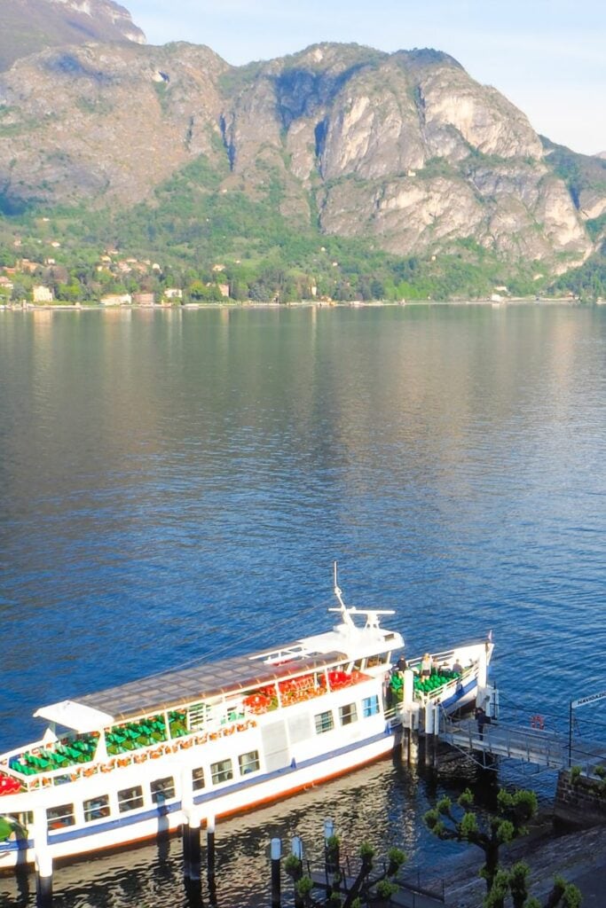 Ferry in Bellagio