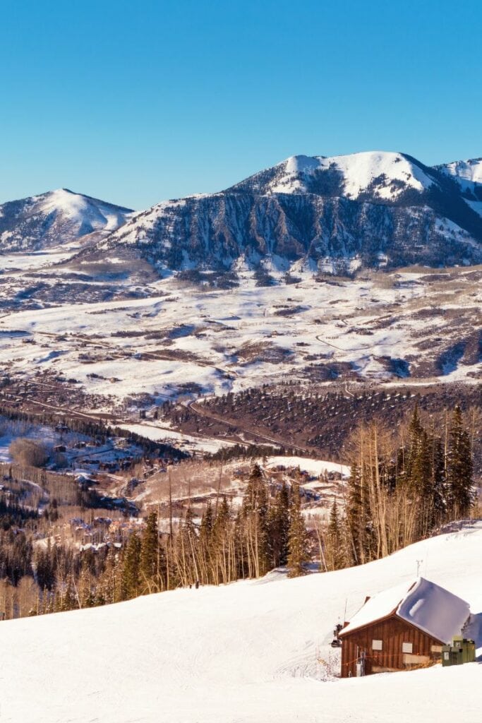 Telluride in the snow