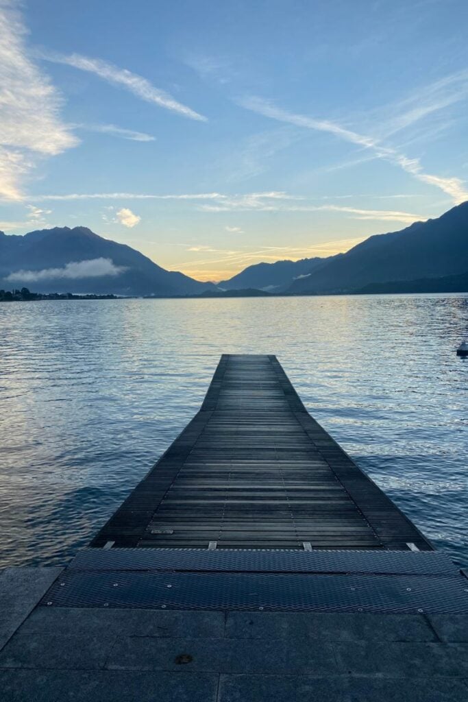 cycling in Lake Como