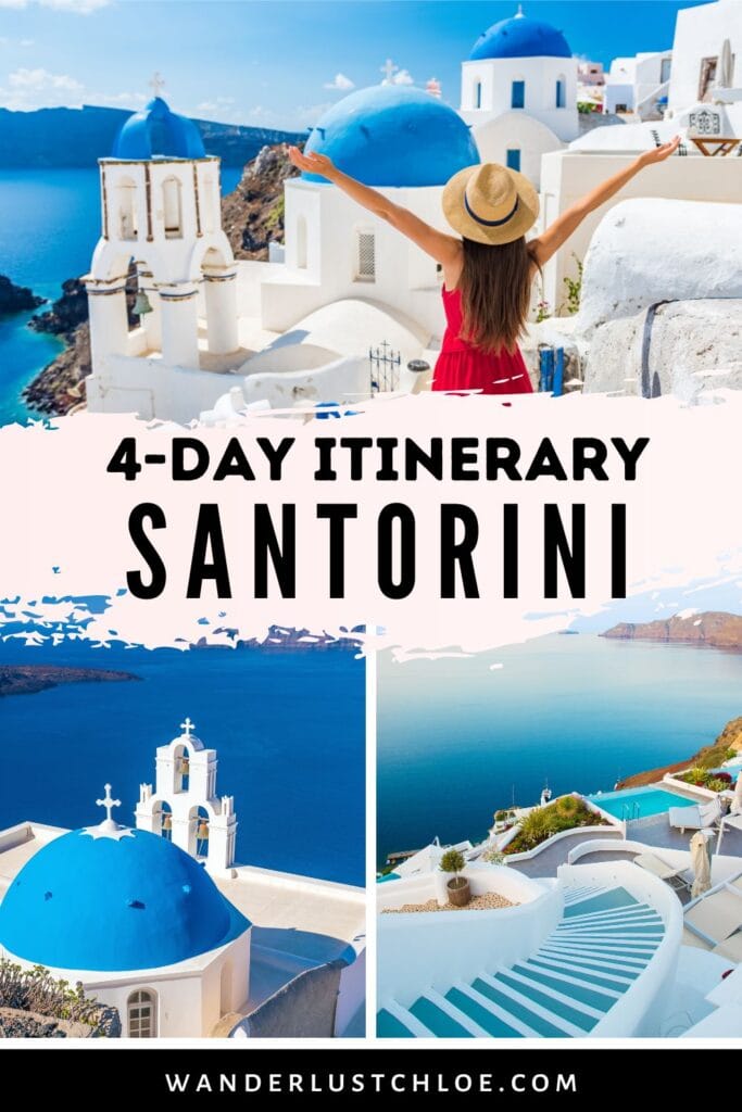 4 days in santorini