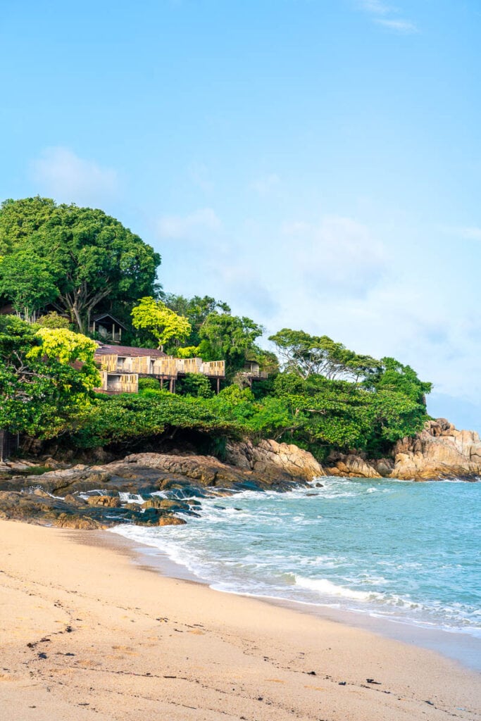 Beach at Garrya Tongsai Bay Samui