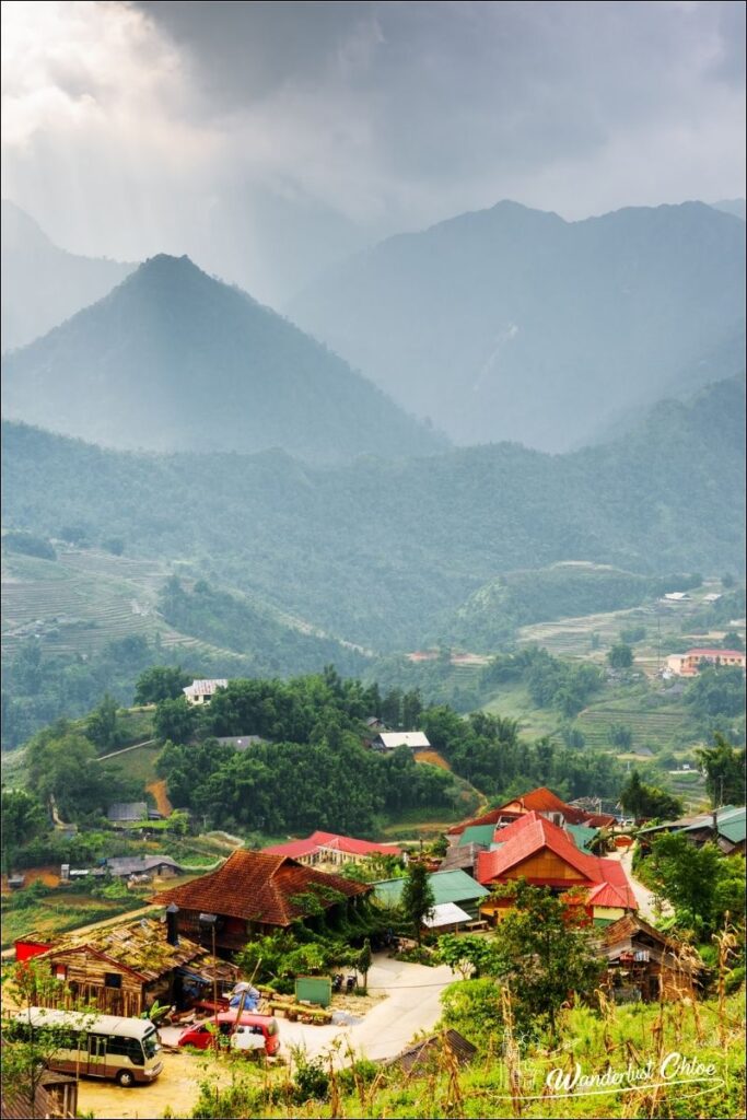 Cat Cat village Sapa Vietnam