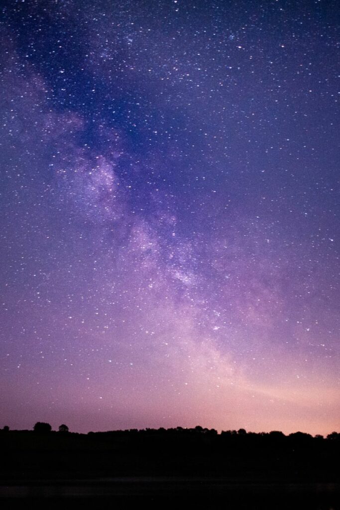 Exmoor night sky