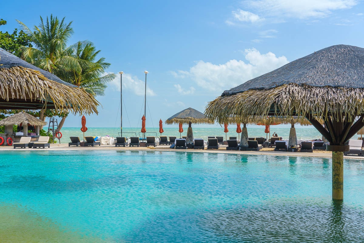 Main swimming pool at Garrya Tongsai Bay Samui