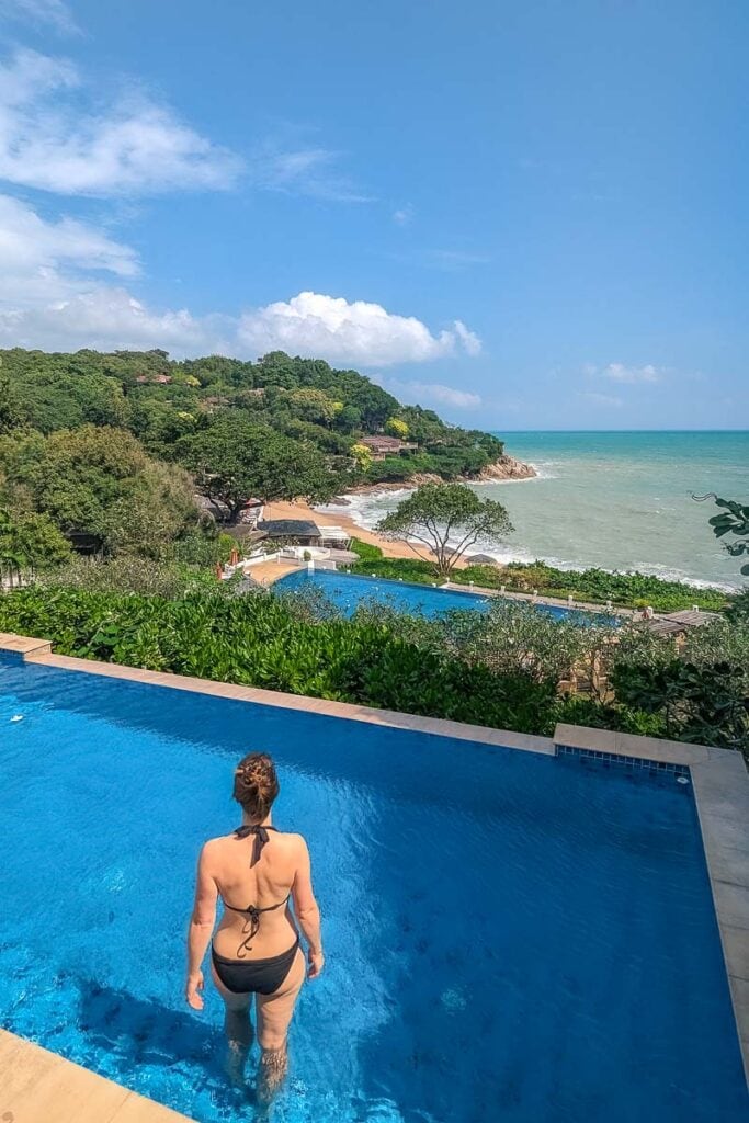 Villa pool at Garrya Tongsai Bay Samui