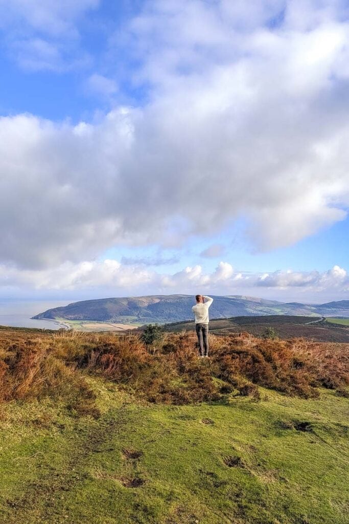 taking photos in exmoor national park