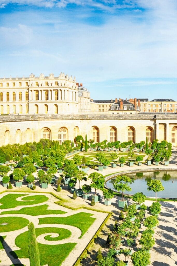 the Palace of Versailles