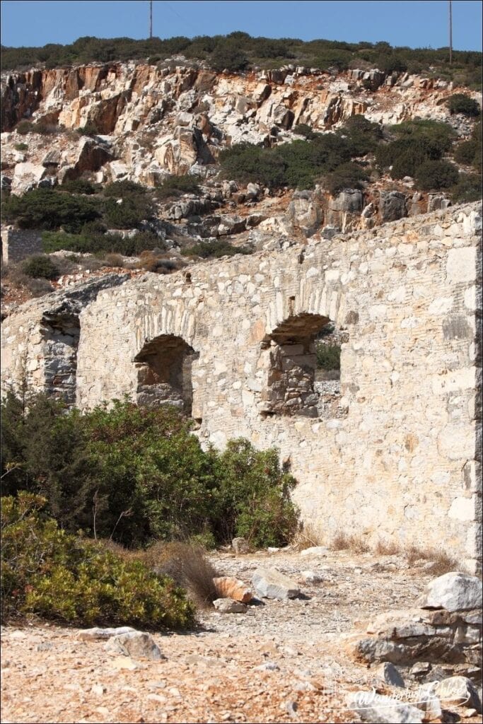 Marble quarry paros