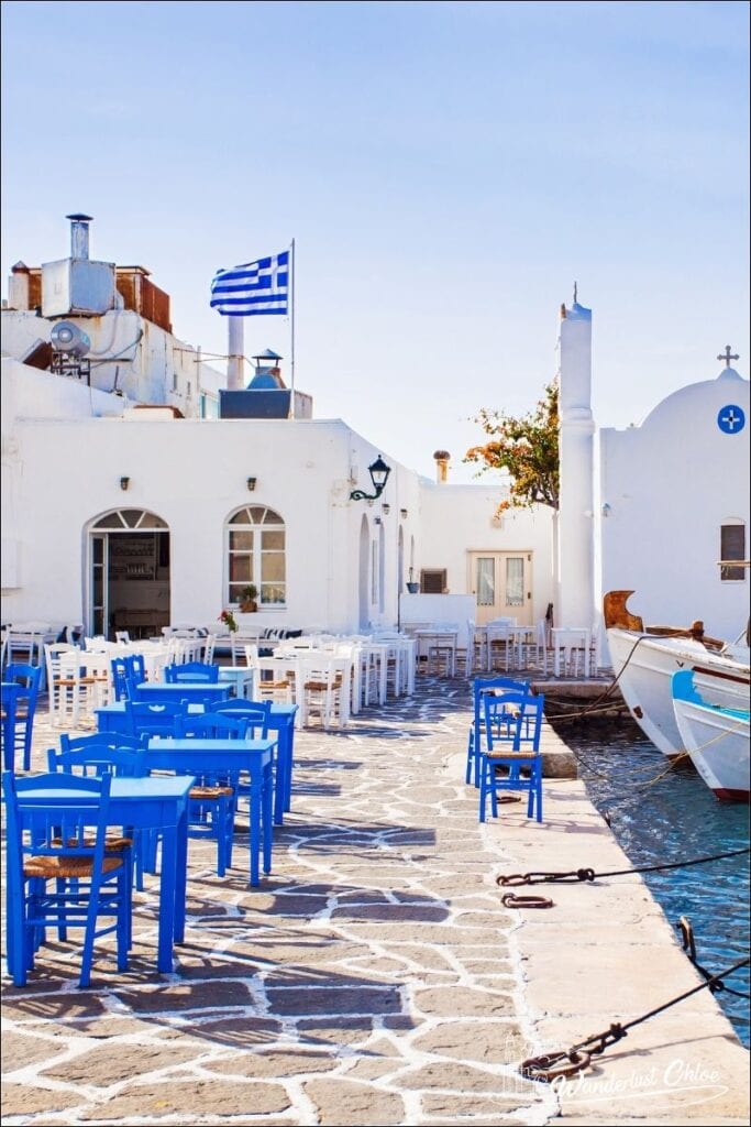 Naousa Paros holiday itinerary