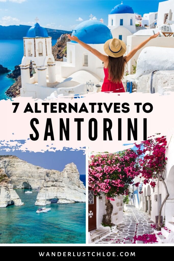 alternatives to santorini