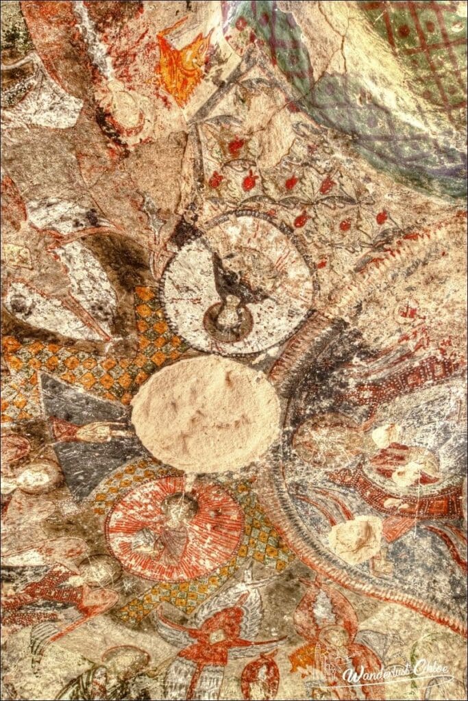 frescoes in cappadocia