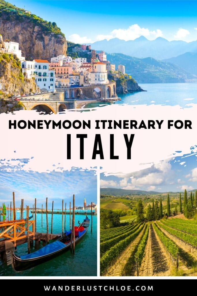 italy honeymoon