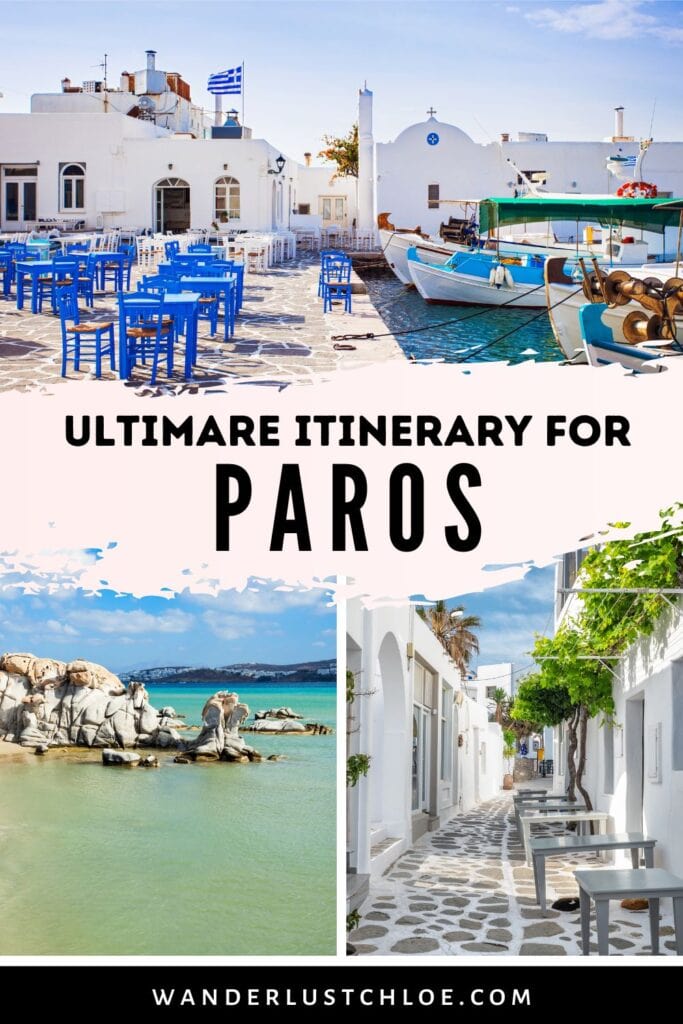 ultimate paros itinerary