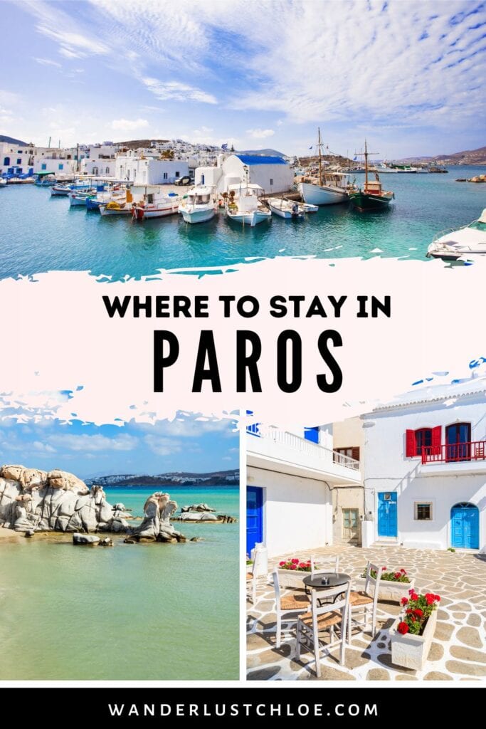 where to stay in paros greece