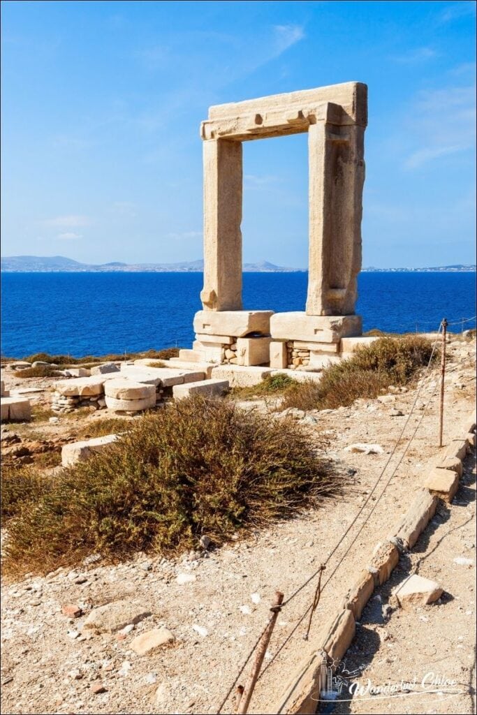 Apollo Temple naxos itinerary