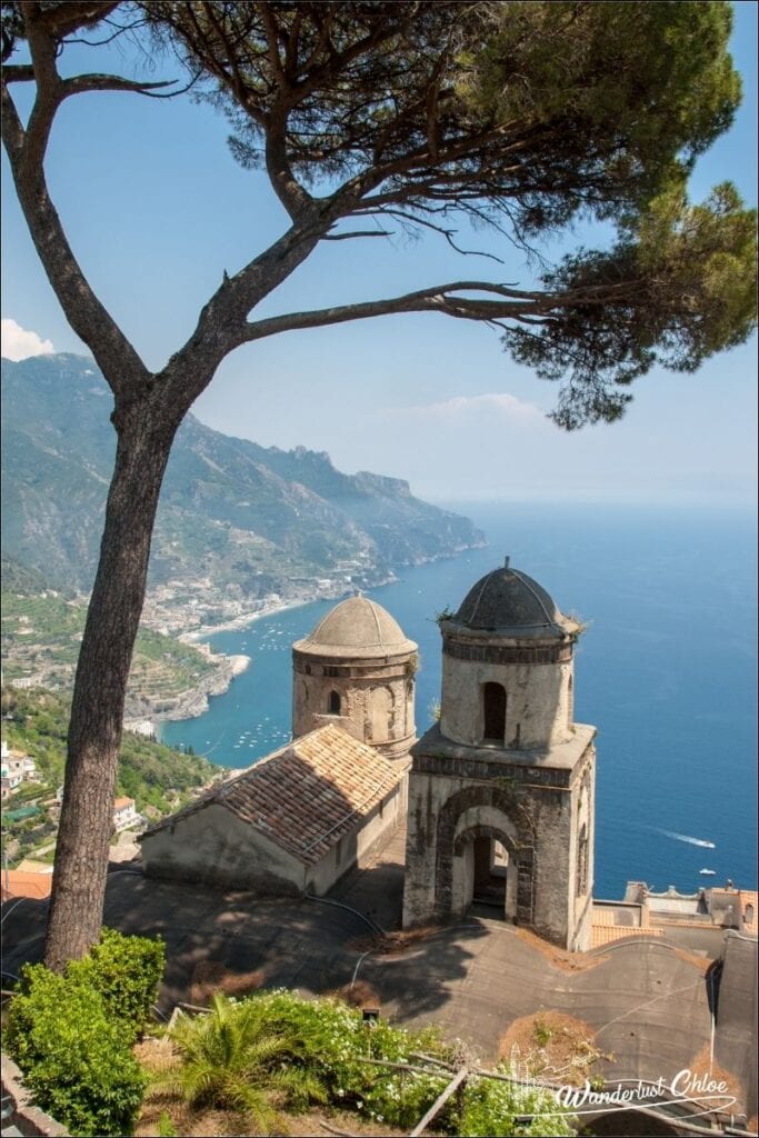 View from Villa Rufolo in Ravello