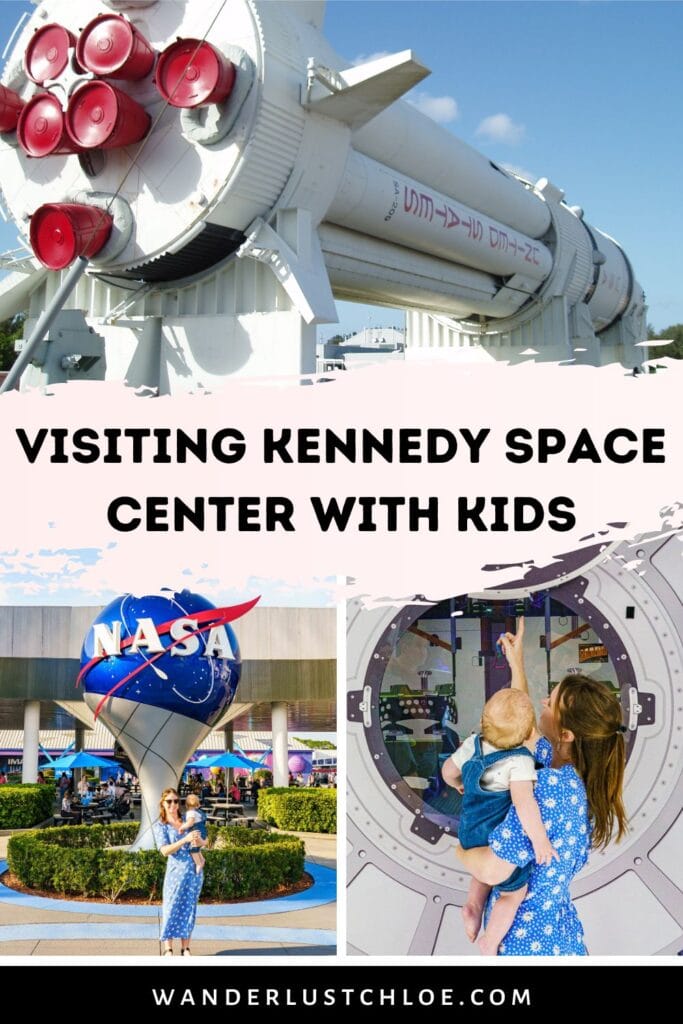 kennedy space center with children