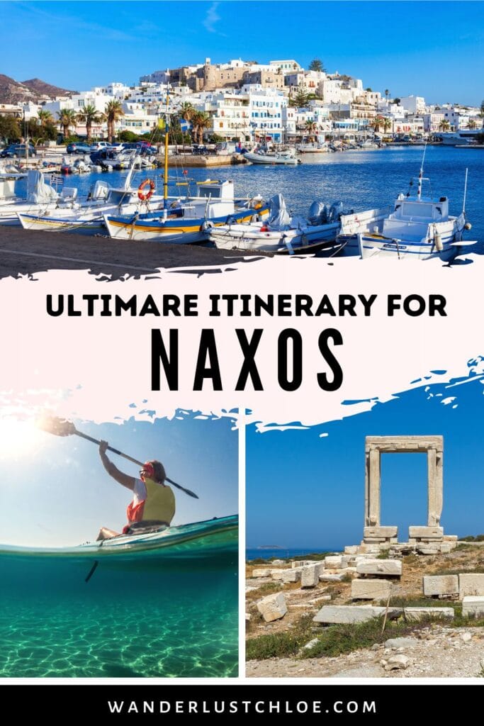 naxos itinerary