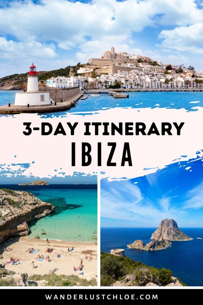 3-day ibiza itinerary spain